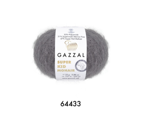 SUPER KID MOHAIR color 64433 SUPER KID MOHAIR color 64433